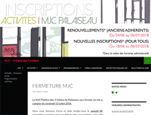 Tablet Screenshot of mjcpalaiseau.com